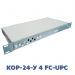 Кросс оптический стоечный КОР-24-У 4, КРС, ШКОС (4 порта FC, ST, SC, LC; SM 9/125; MM 50/125; MM 62,5/125) Кросс оптический стоечный КОР-24-У 4, КРС, ШКОС (4 порта FC, ST, SC, LC; SM 9/125; MM 50/125; MM 62,5/125)