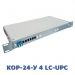 Кросс оптический стоечный КОР-24-У 4, КРС, ШКОС (4 порта FC, ST, SC, LC; SM 9/125; MM 50/125; MM 62,5/125) Кросс оптический стоечный КОР-24-У 4, КРС, ШКОС (4 порта FC, ST, SC, LC; SM 9/125; MM 50/125; MM 62,5/125)